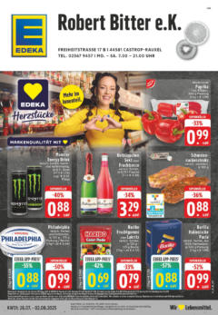Vorschau von dem Prospekt des Geschäftes Edeka, gültig ab dem 27.07.2025