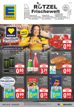Vorschau von dem Prospekt des Geschäftes Edeka, gültig ab dem 27.07.2025