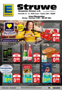 Edeka prospekt Essen	 gültig ab dem 27.07.2025