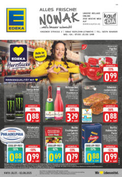 Edeka prospekt Iserlohn-Letmathe	 gültig ab dem 27.07.2025