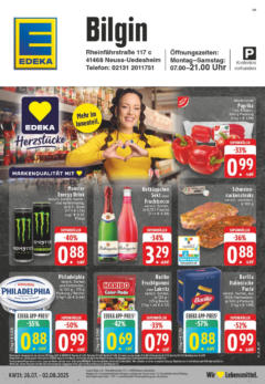 Edeka prospekt Neuss	 gültig ab dem 27.07.2025