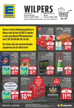 Edeka prospekt Ahaus	 gültig ab dem 27.07.2025