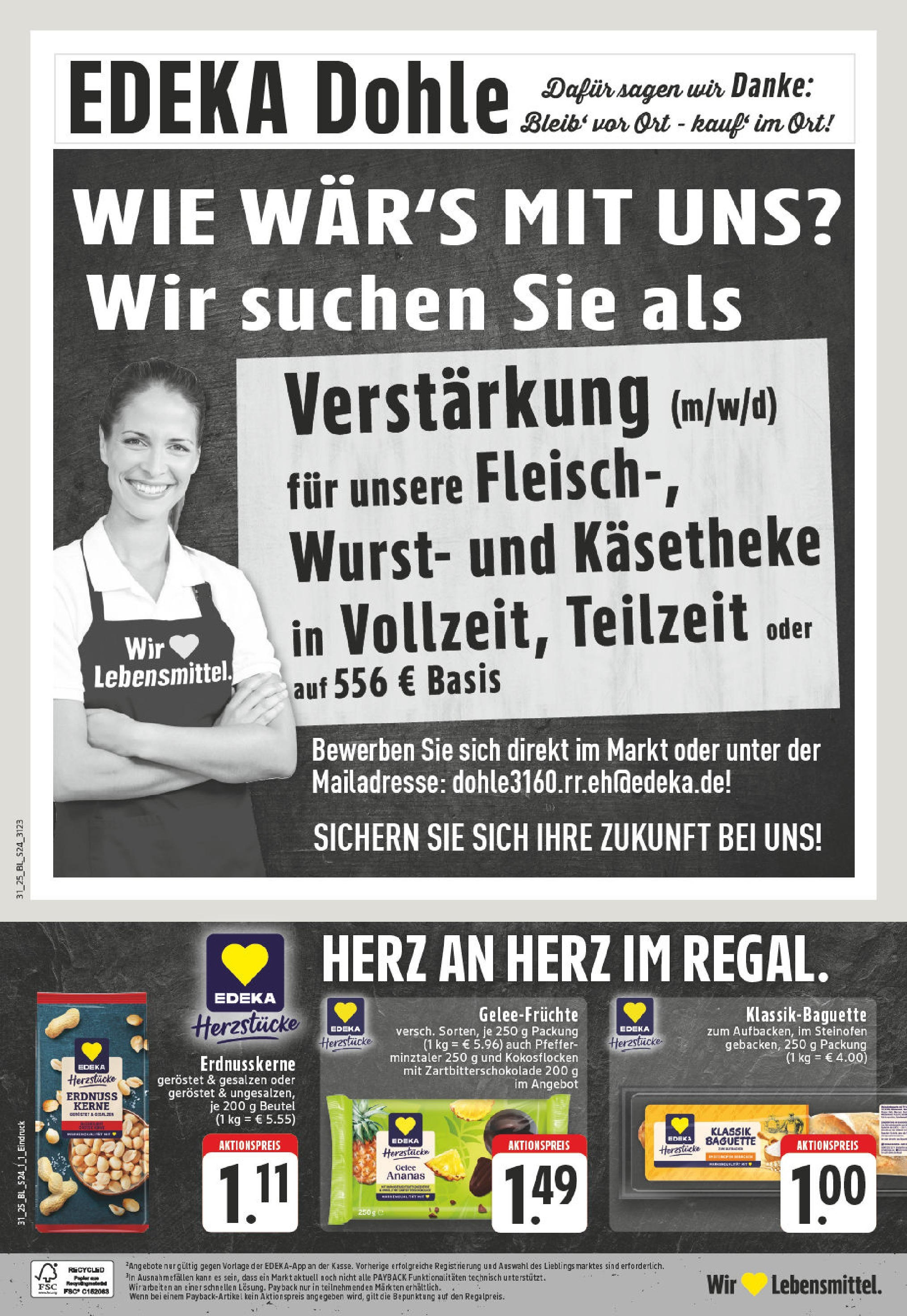 Edeka prospekt Hopsten (ab 27.07.2025) » Angebote Online | Seite: 24 | Produkte: Ananas, Pfeffer, Wurst, Fleisch Edeka prospekt Hopsten (ab 27.07.2025) » Angebote Online | Seite: 24 | Produkte: Ananas, Pfeffer, Wurst, Fleisch