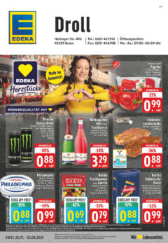 Edeka prospekt Essen	 gültig ab dem 27.07.2025