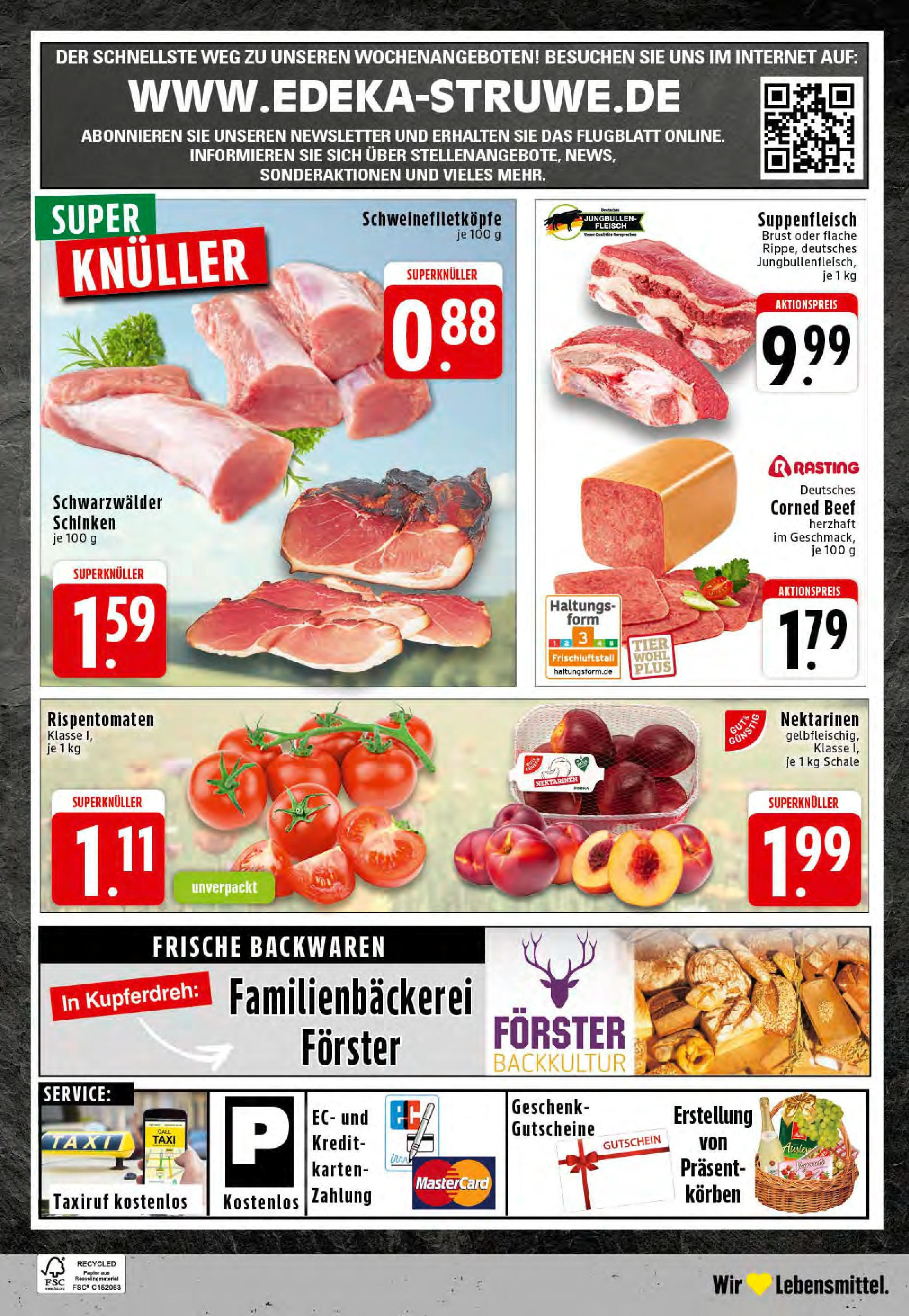 Edeka prospekt Essen (ab 27.07.2025) » Angebote Online | Seite: 24 | Produkte: Nektarinen, Suppenfleisch, Schinken, Fleisch Edeka prospekt Essen (ab 27.07.2025) » Angebote Online | Seite: 24 | Produkte: Nektarinen, Suppenfleisch, Schinken, Fleisch