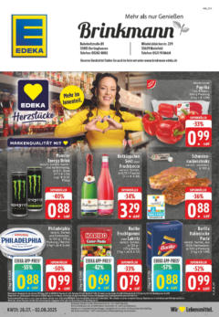 Edeka prospekt Oerlinghausen-Helpup	 gültig ab dem 27.07.2025