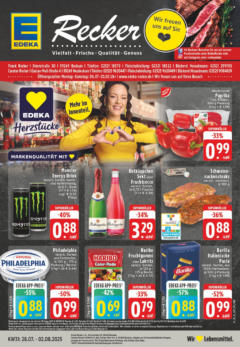 Edeka prospekt Beckum	 gültig ab dem 27.07.2025
