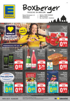 Edeka prospekt Brilon	 gültig ab dem 27.07.2025