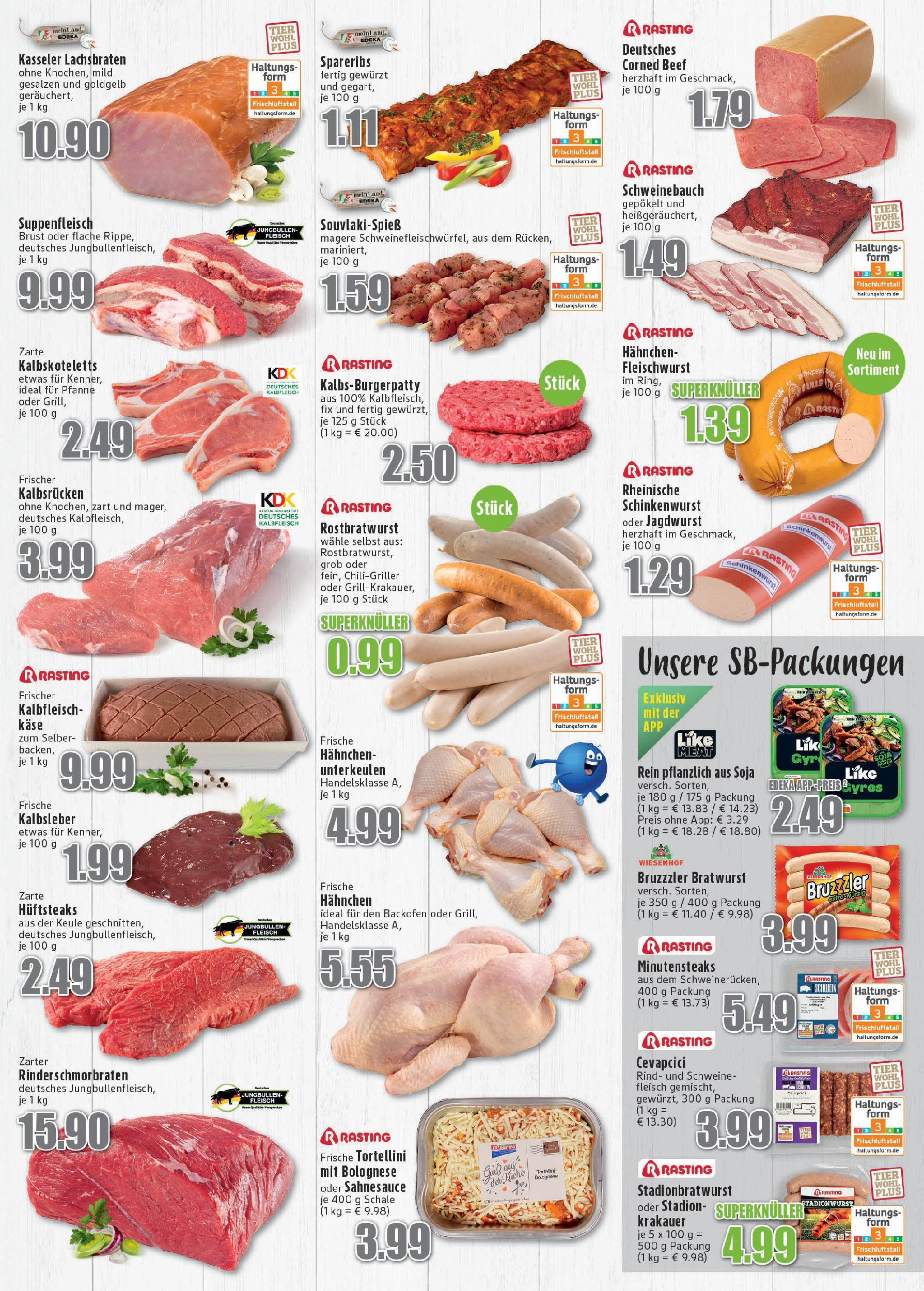 Edeka prospekt Meckenheim (ab 27.07.2025) » Angebote Online | Seite: 2 | Produkte: Käse, Burger, Like meat, Backofen Edeka prospekt Meckenheim (ab 27.07.2025) » Angebote Online | Seite: 2 | Produkte: Käse, Burger, Like meat, Backofen
