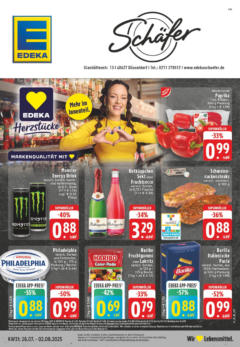 Edeka prospekt Düsseldorf	 gültig ab dem 27.07.2025