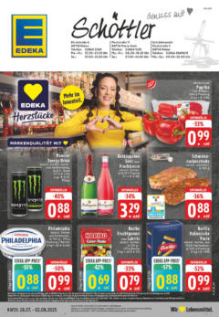 Edeka prospekt Reken - Maria Veen	 gültig ab dem 27.07.2025