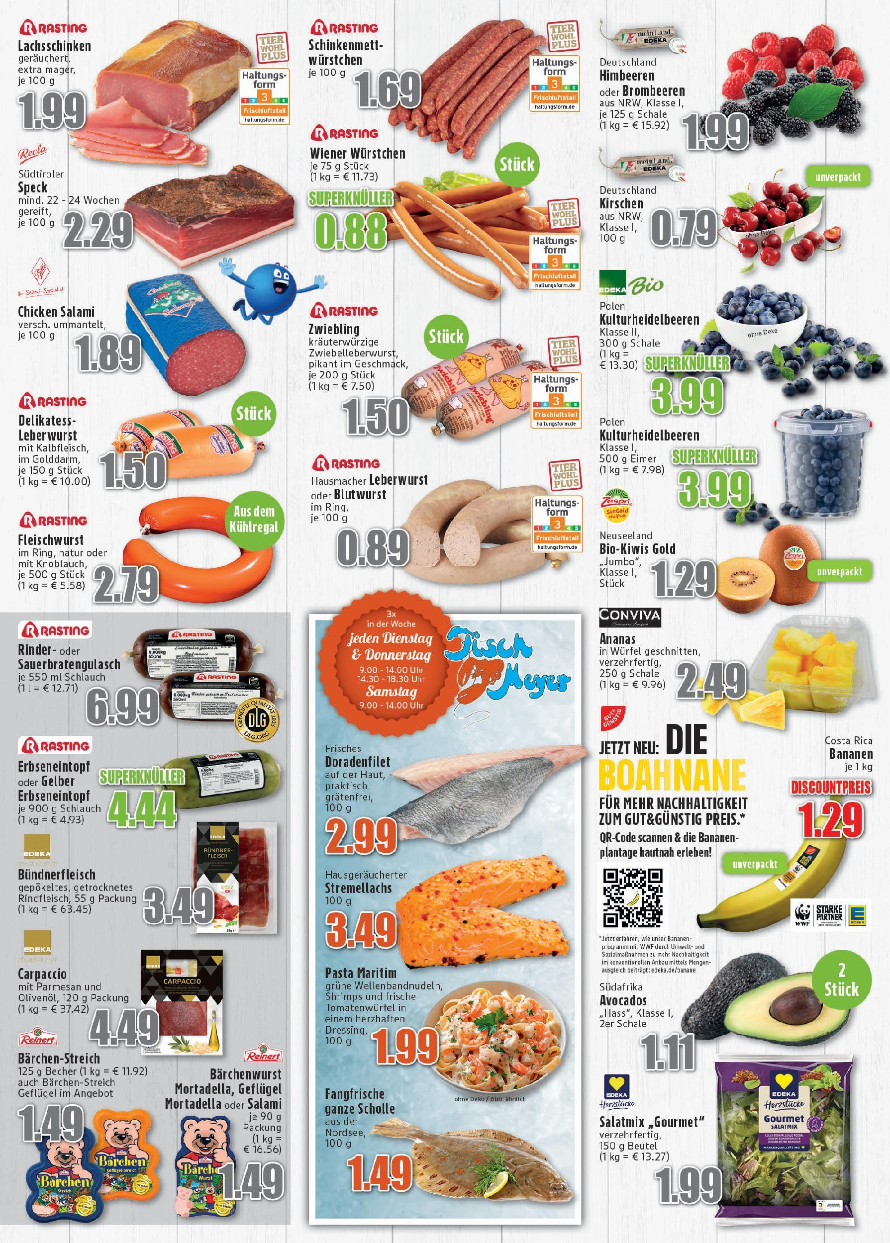 Edeka prospekt Meckenheim (ab 27.07.2025) » Angebote Online | Seite: 3 | Produkte: Himbeeren, Kirschen, Pasta, Fleisch Edeka prospekt Meckenheim (ab 27.07.2025) » Angebote Online | Seite: 3 | Produkte: Himbeeren, Kirschen, Pasta, Fleisch