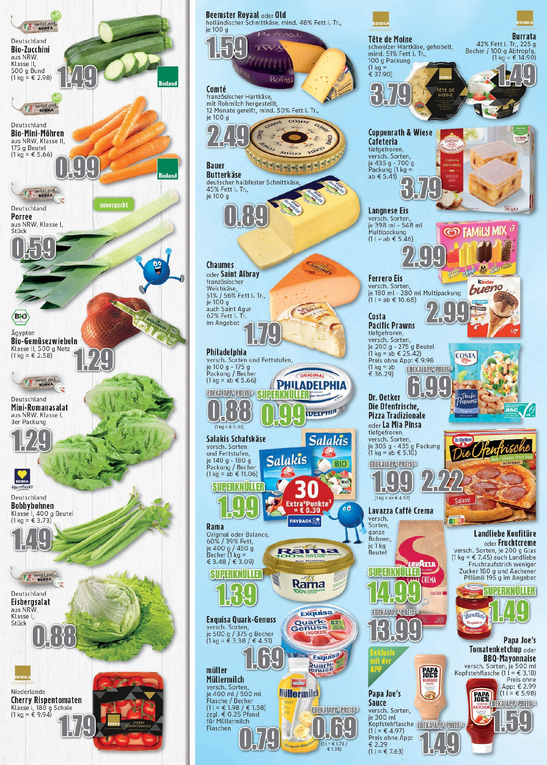 Edeka prospekt Meckenheim (ab 27.07.2025) » Angebote Online | Seite: 4 | Produkte: Rama, Philadelphia, Salami, Pizza Edeka prospekt Meckenheim (ab 27.07.2025) » Angebote Online | Seite: 4 | Produkte: Rama, Philadelphia, Salami, Pizza