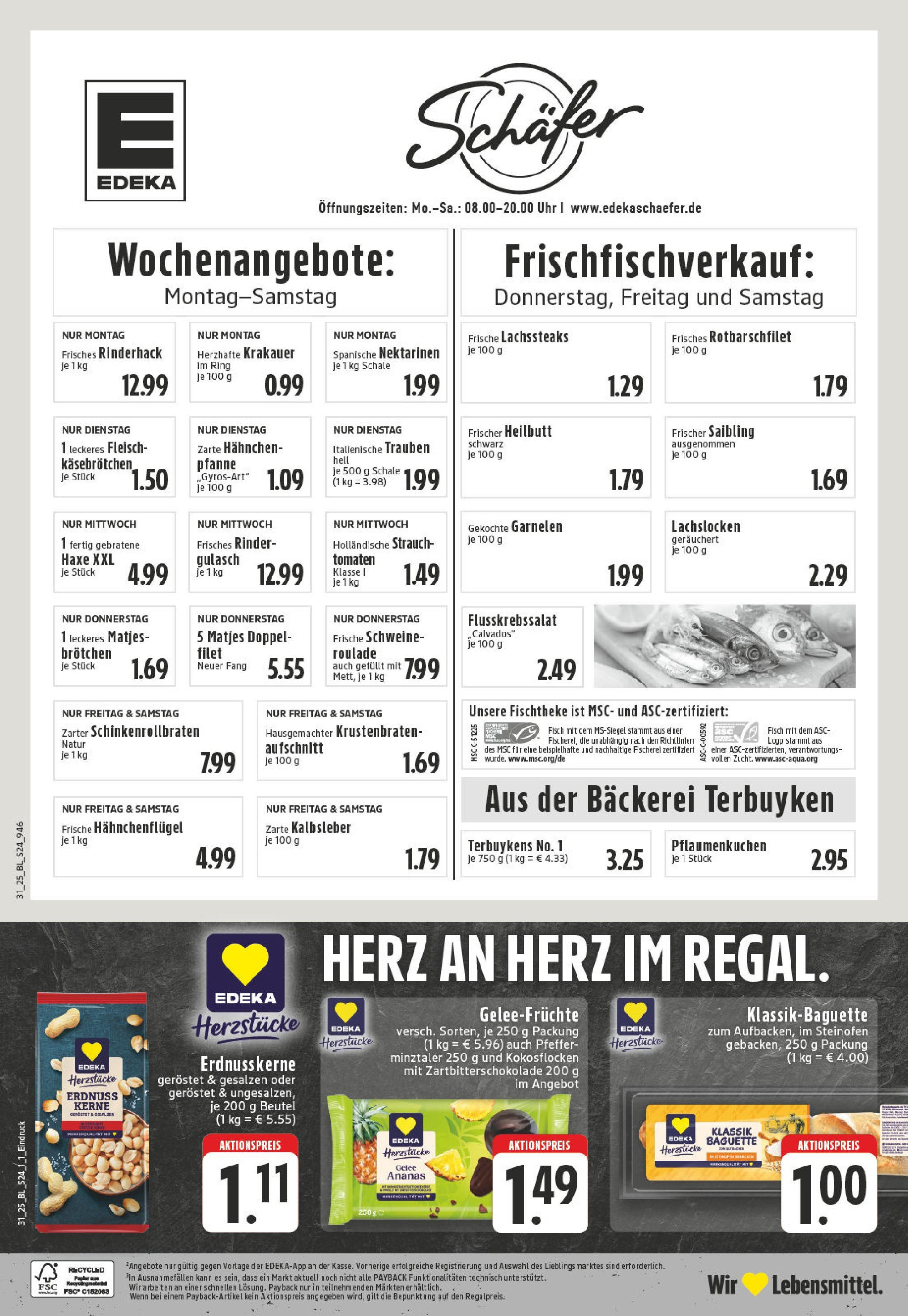 Edeka prospekt Düsseldorf (ab 27.07.2025) » Angebote Online | Seite: 24 | Produkte: Rindergulasch, Hahnchen, Ananas, Kalbsleber Edeka prospekt Düsseldorf (ab 27.07.2025) » Angebote Online | Seite: 24 | Produkte: Rindergulasch, Hahnchen, Ananas, Kalbsleber