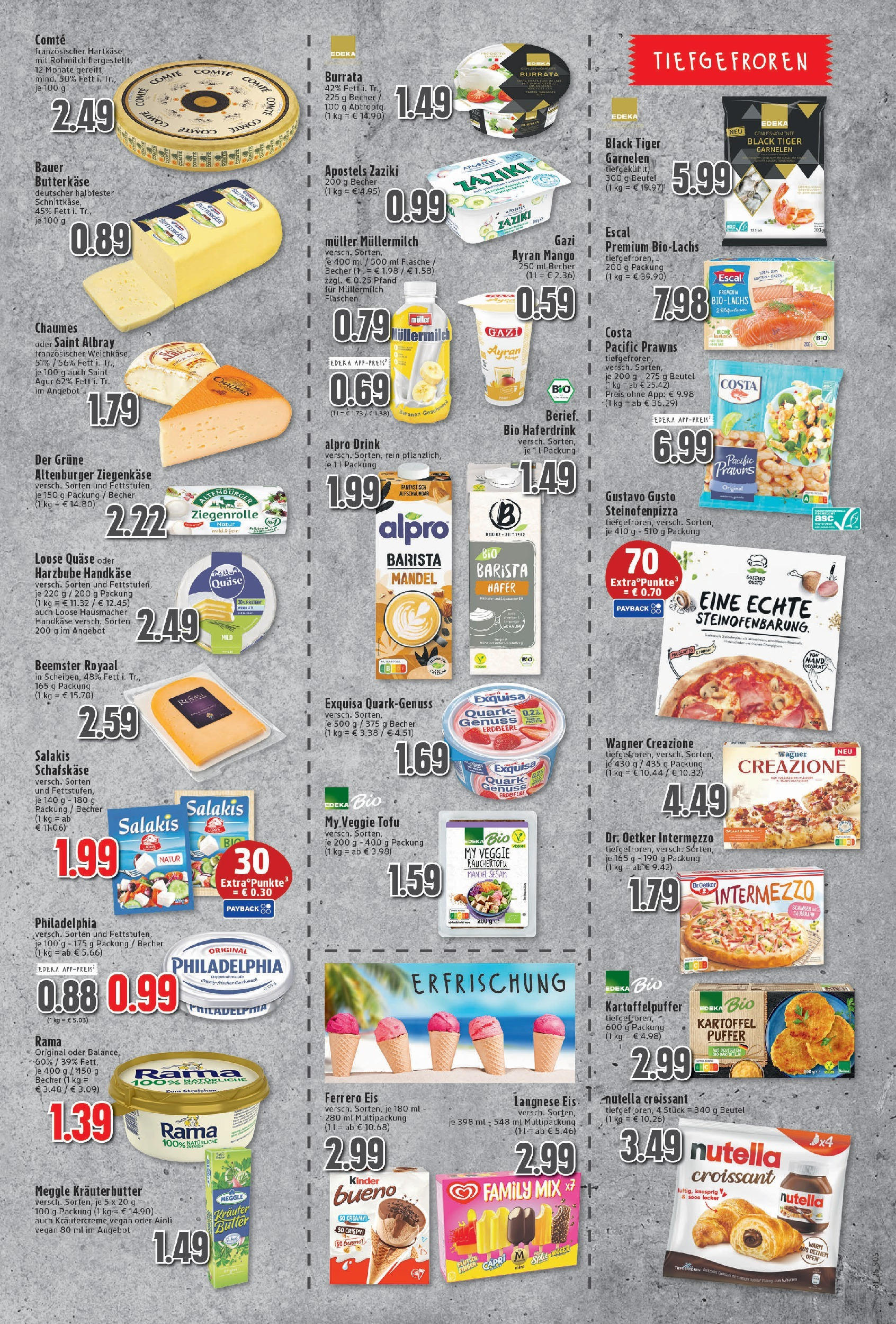 Edeka prospekt Neukirchen-Vluyn (ab 27.07.2025) » Angebote Online | Seite: 5 | Produkte: Ofen, Croissant, Salakis, Müllermilch Edeka prospekt Neukirchen-Vluyn (ab 27.07.2025) » Angebote Online | Seite: 5 | Produkte: Ofen, Croissant, Salakis, Müllermilch