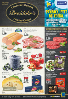 Edeka prospekt Rösrath	 - gültig ab dem 27.07.2025 | Seite: 4 | Produkte: Spieße, Fisch, Knoblauch, Fleisch
