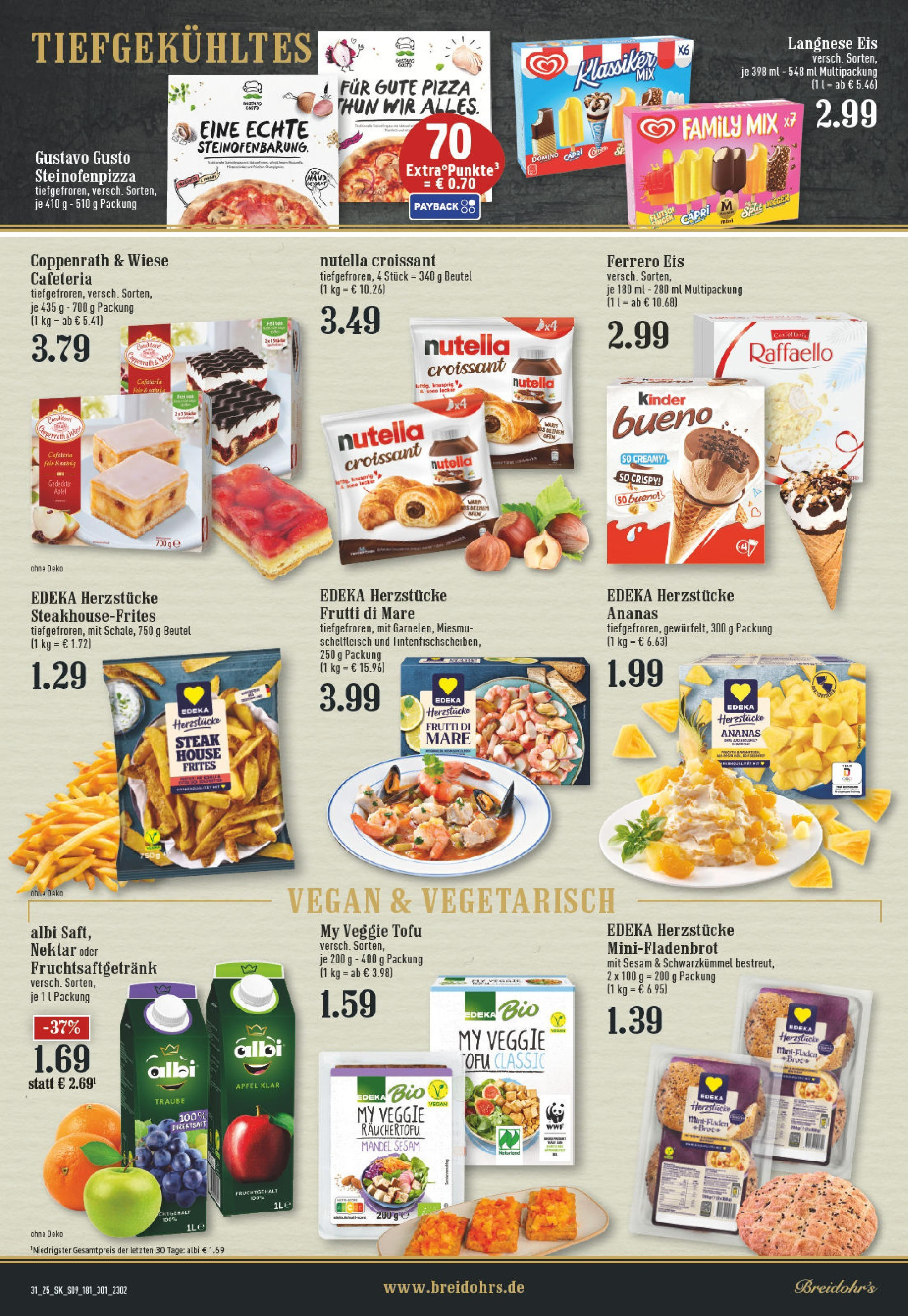 Edeka prospekt Rösrath	 (ab 27.07.2025) » Angebote Online | Seite: 9 | Produkte: Gustavo gusto, Langnese, Ananas, Eis