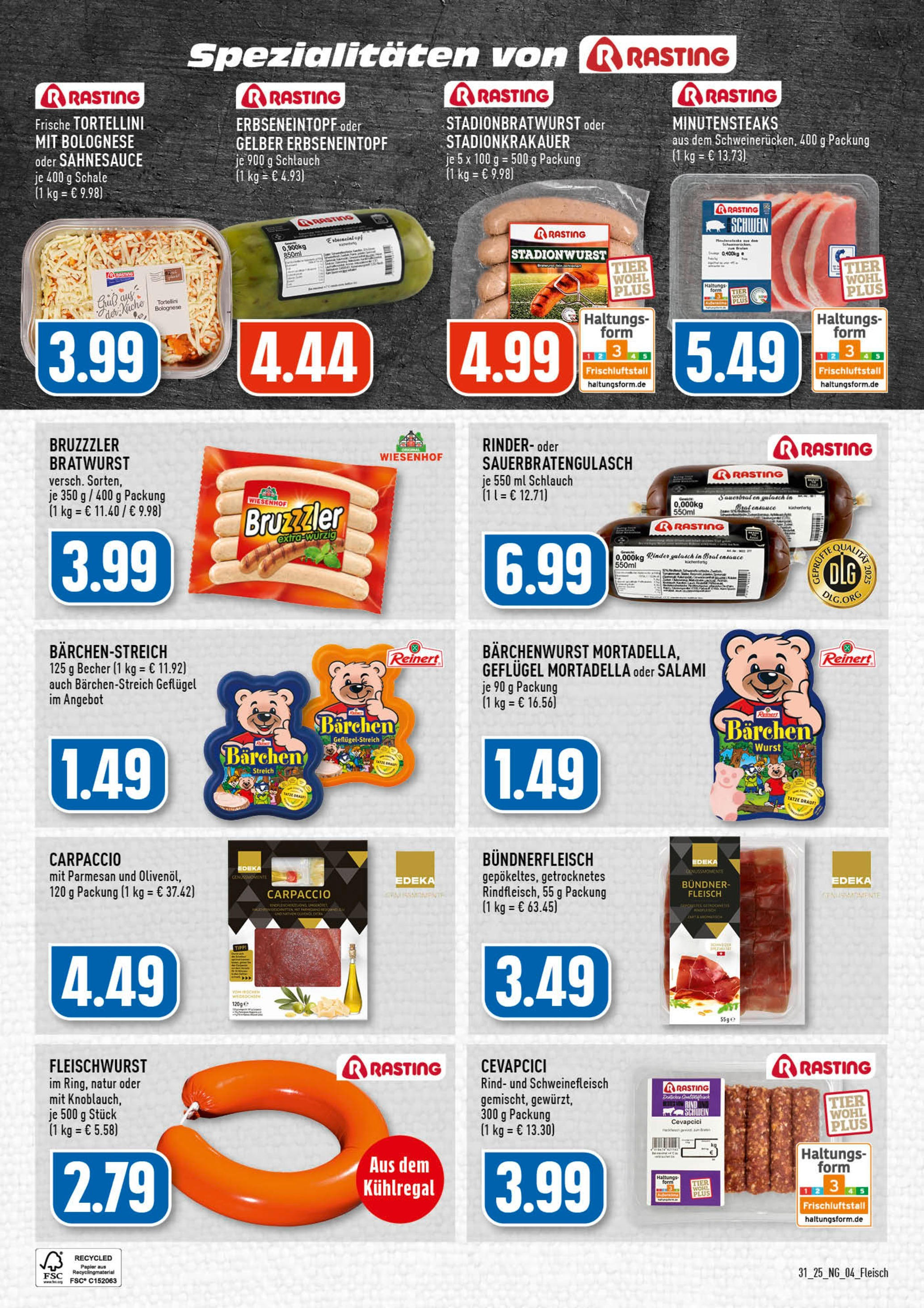 Edeka prospekt Köln-Vingst (ab 27.07.2025) » Angebote Online | Seite: 2 | Produkte: Küche, Salami, Schweinefleisch, Fleisch Edeka prospekt Köln-Vingst (ab 27.07.2025) » Angebote Online | Seite: 2 | Produkte: Küche, Salami, Schweinefleisch, Fleisch