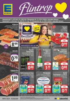 Edeka prospekt Goch	 - gültig ab dem 27.07.2025 | Seite: 1 | Produkte: Haribo, Sekt, Tür, Uhr