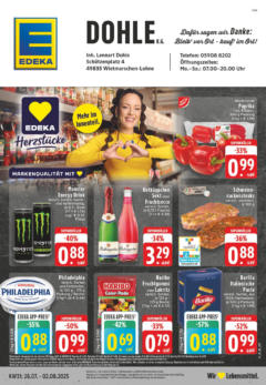 Edeka prospekt Lohne	 gültig ab dem 27.07.2025