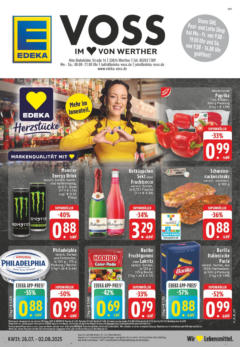 Edeka prospekt Werther	 gültig ab dem 27.07.2025