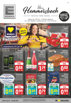 Edeka prospekt Köln	 gültig ab dem 27.07.2025