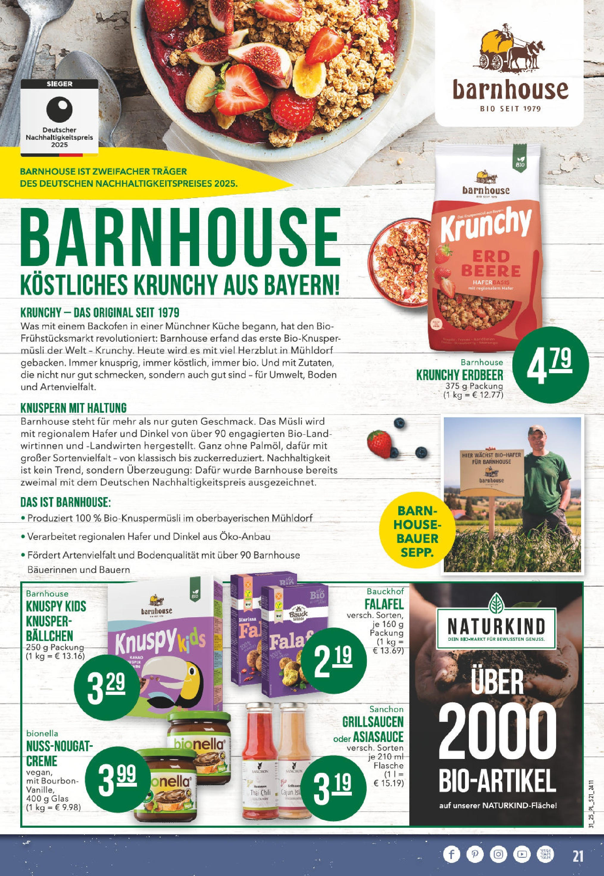 Edeka prospekt Wesel (ab 27.07.2025) » Angebote Online | Seite: 23 | Produkte: Musli, Küche, Chili, Backofen Edeka prospekt Wesel (ab 27.07.2025) » Angebote Online | Seite: 23 | Produkte: Musli, Küche, Chili, Backofen