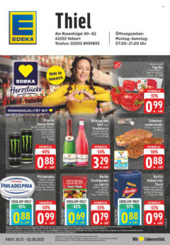 Edeka prospekt Velbert-Neviges	 gültig ab dem 27.07.2025