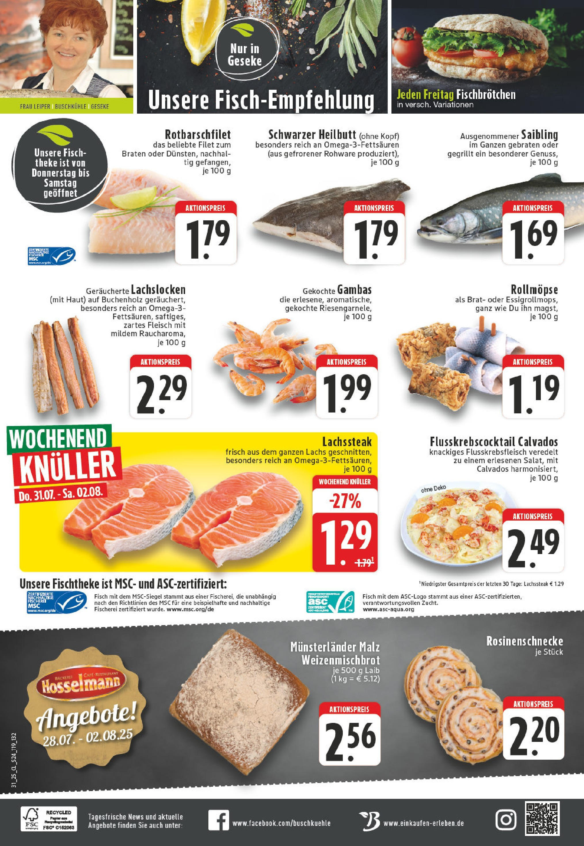 Edeka prospekt Geseke (ab 27.07.2025) » Angebote Online | Seite: 24 | Produkte: Theke, Fisch, Lachs, Fleisch Edeka prospekt Geseke (ab 27.07.2025) » Angebote Online | Seite: 24 | Produkte: Theke, Fisch, Lachs, Fleisch