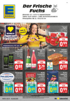 Edeka prospekt Sank Augustin	 gültig ab dem 27.07.2025