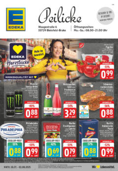 Edeka prospekt Bielefeld-Brake	 gültig ab dem 27.07.2025