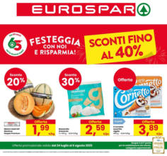 Sconti fino al 40%
