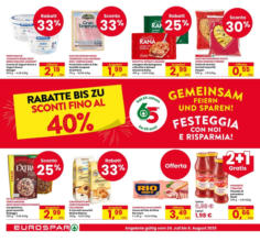 Sconti fino al 40%
