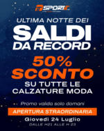 Sportit 50% sconto - al 24.08.2025