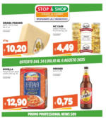 Stop e Shop OFFERTE DAL 24 LUGLIO AL 6 AGOSTO 2025 - al 06.08.2025