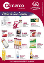 Comerco Cash & Carry Fiestas de San Lorenzo - hasta el 16.08.2025
