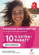 Roland-Apotheke Jetzt online Rabatte, Gewinnspiele, Gesundheitstipps und vieles mehr entdecken - bis 29.08.2025
