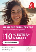 Hufeland-Apotheke Jetzt online Rabatte, Gewinnspiele, Gesundheitstipps und vieles mehr entdecken - bis 29.08.2025