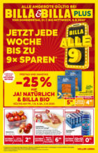 BILLA BILLA: Flugblatt gültig bei BILLA & BILLA PLUS - bis 06.08.2025