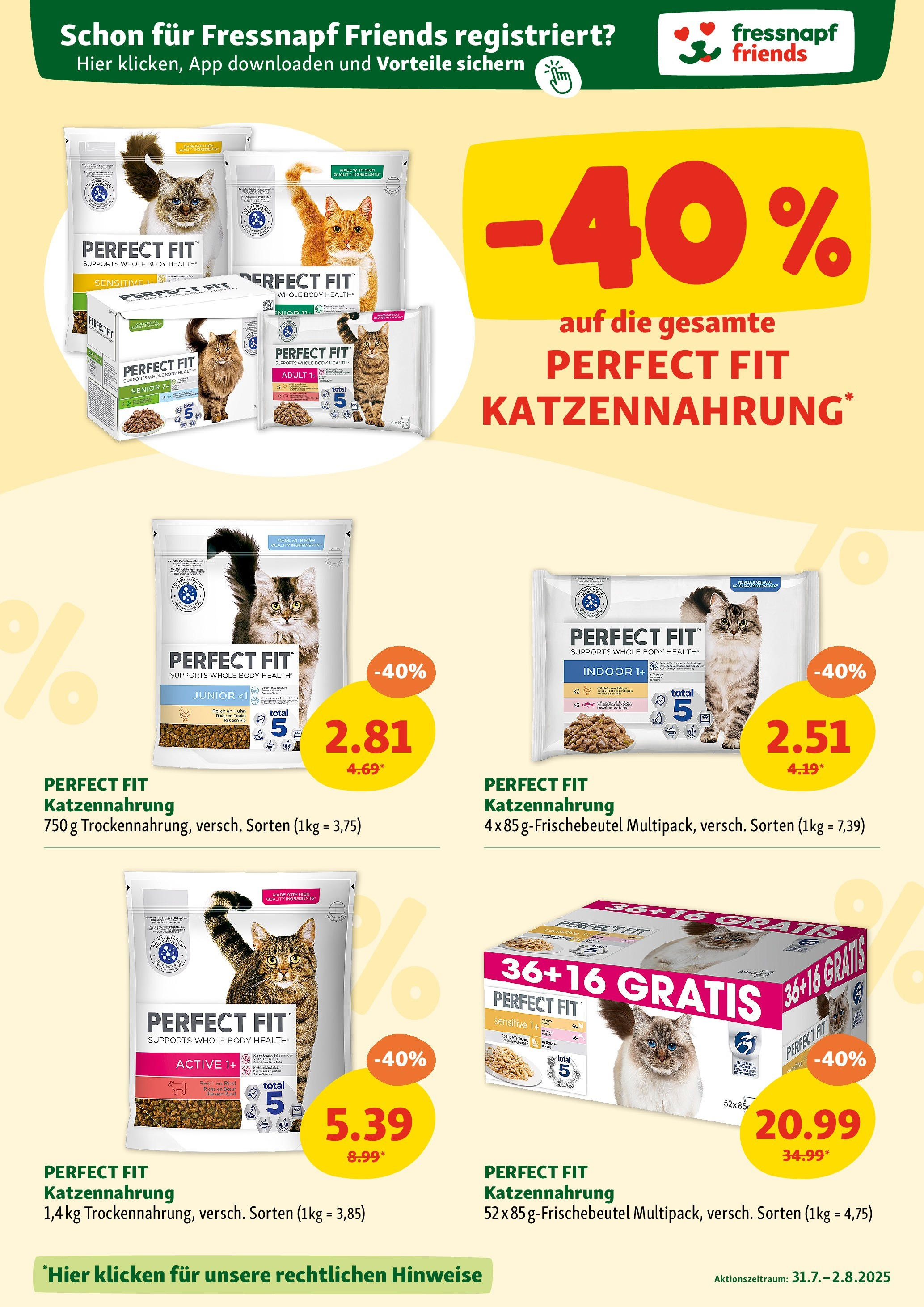 Fressnapf Flugblatt (31.07.2025) || Aktuelle Angebote | Seite: 4 Fressnapf Flugblatt von 31.07.2025 - Aktuelle Angebote | Seite: 4