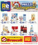 Bruscoli Prezzi salvagente - al 06.08.2025