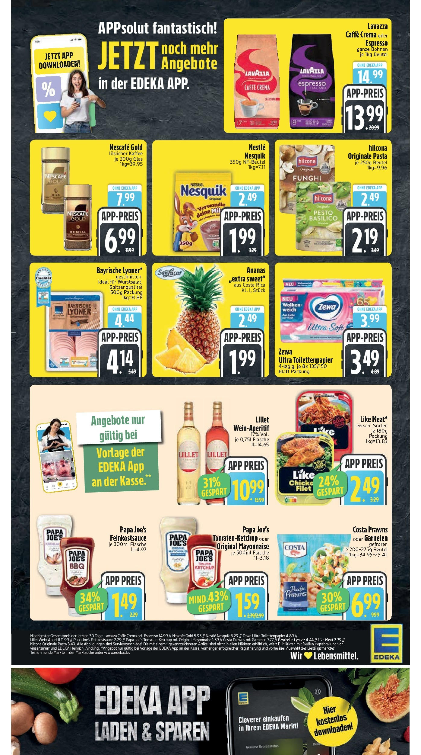 Edeka prospekt Schliersee	 (ab 28.07.2025) » Angebote Online | Seite: 2 | Produkte: Lavazza, Nescafe, Pasta, Nescafe gold