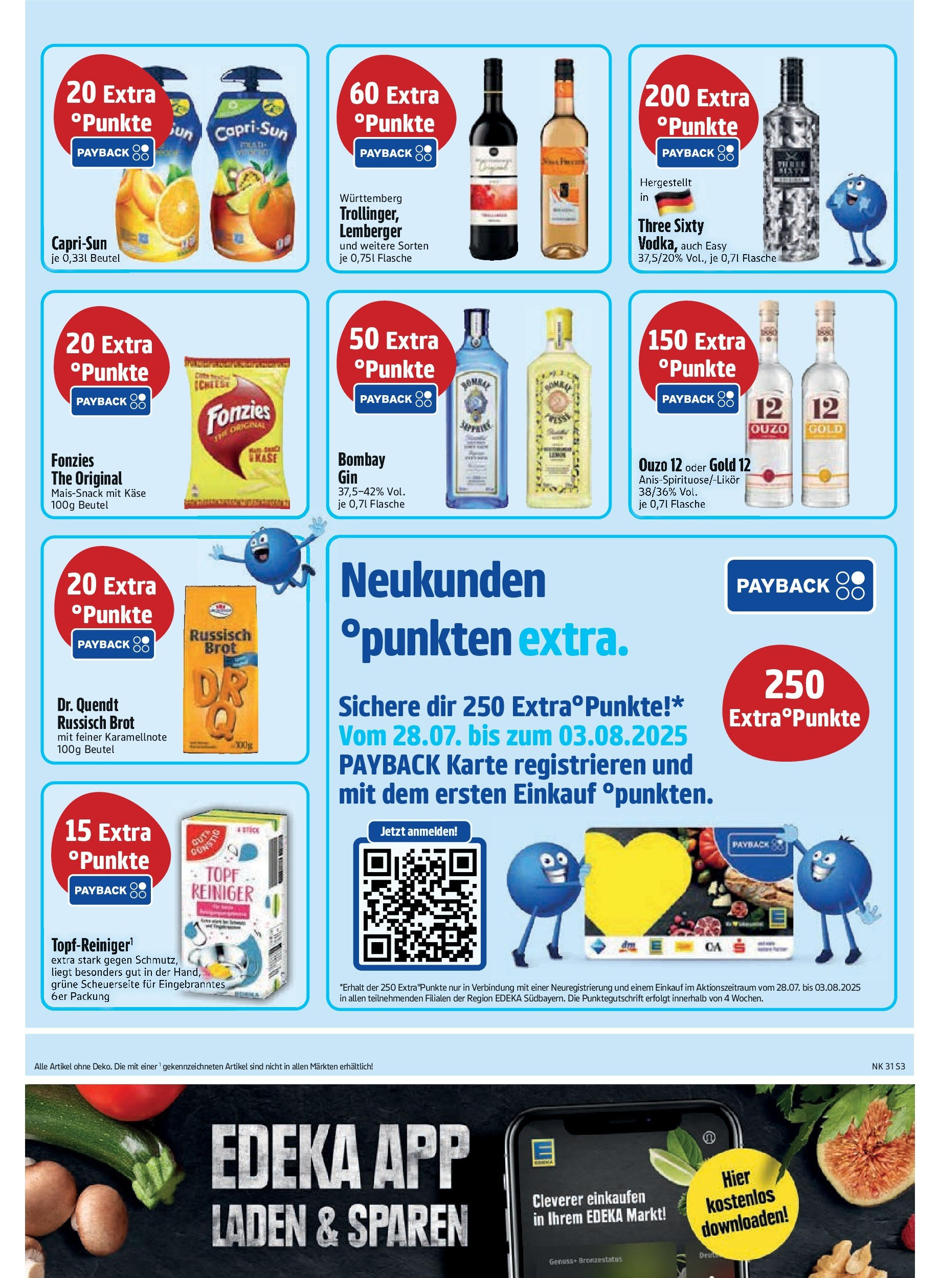 Edeka prospekt Schliersee	 (ab 28.07.2025) » Angebote Online | Seite: 5 | Produkte: Ouzo 12, Ouzo, Brot, Vodka
