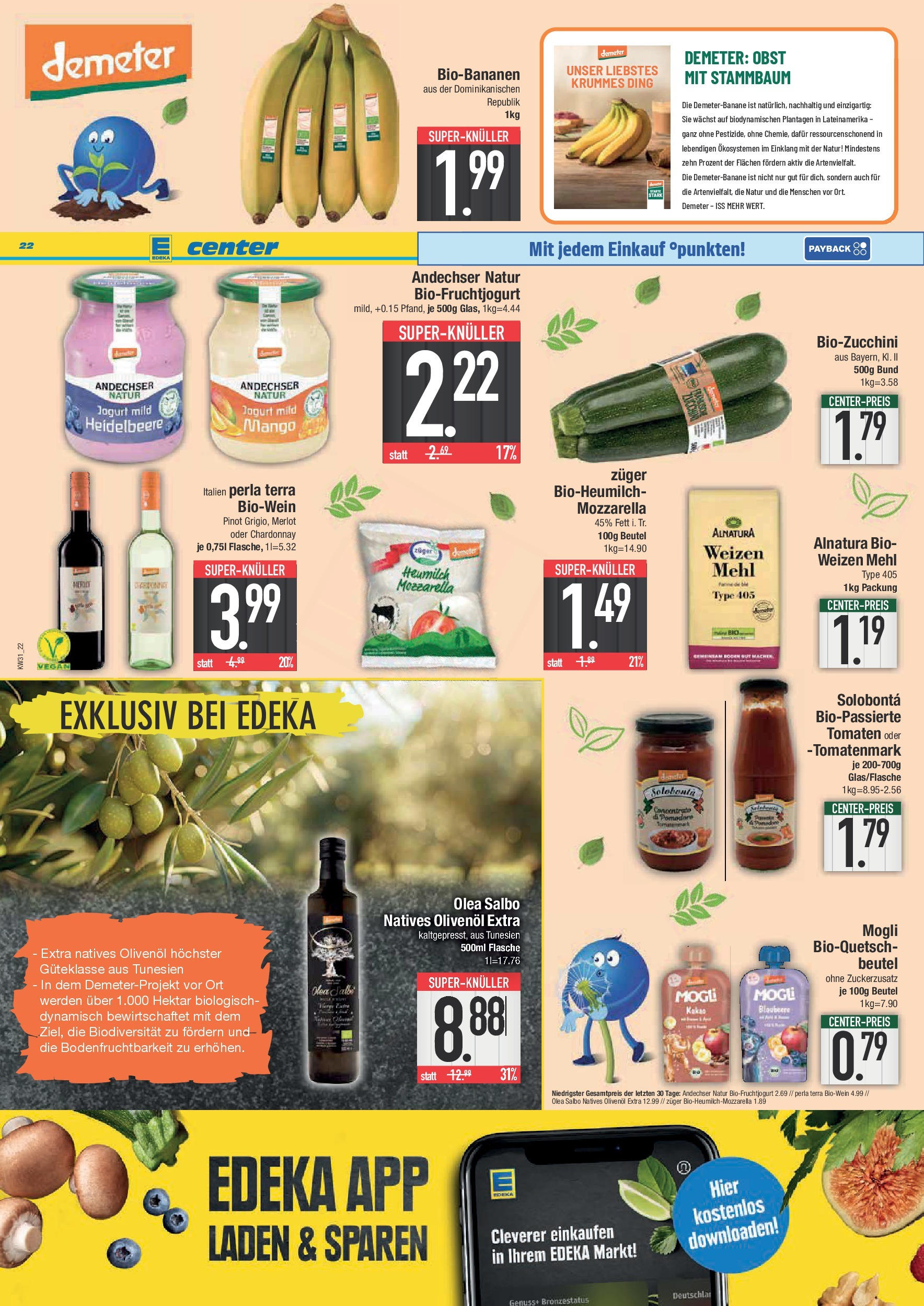 Edeka prospekt Krumbach (ab 27.07.2025) » Angebote Online | Seite: 26 | Produkte: Mehl, Tomaten, Obst, Zucchini Edeka prospekt Krumbach (ab 27.07.2025) » Angebote Online | Seite: 26 | Produkte: Mehl, Tomaten, Obst, Zucchini