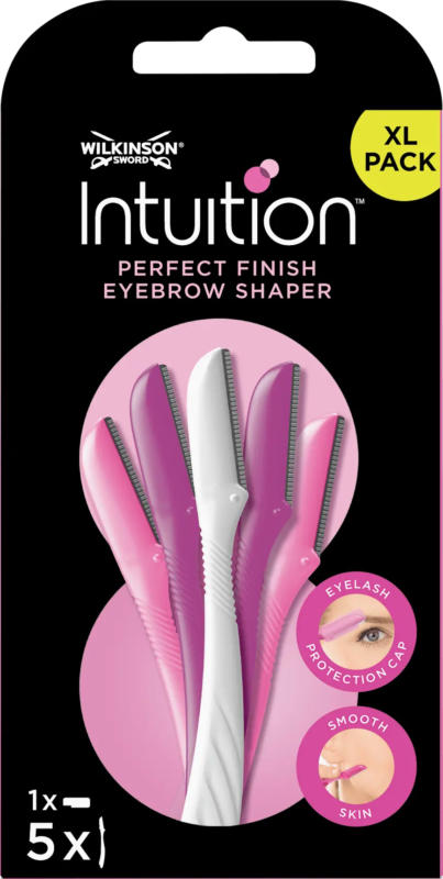 WILKINSON SWORD Gesichtshaarentferner, Intuition Perfect Finish Eyebrow Shaper