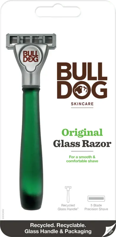 BULLDOG Rasierer, Original Glas