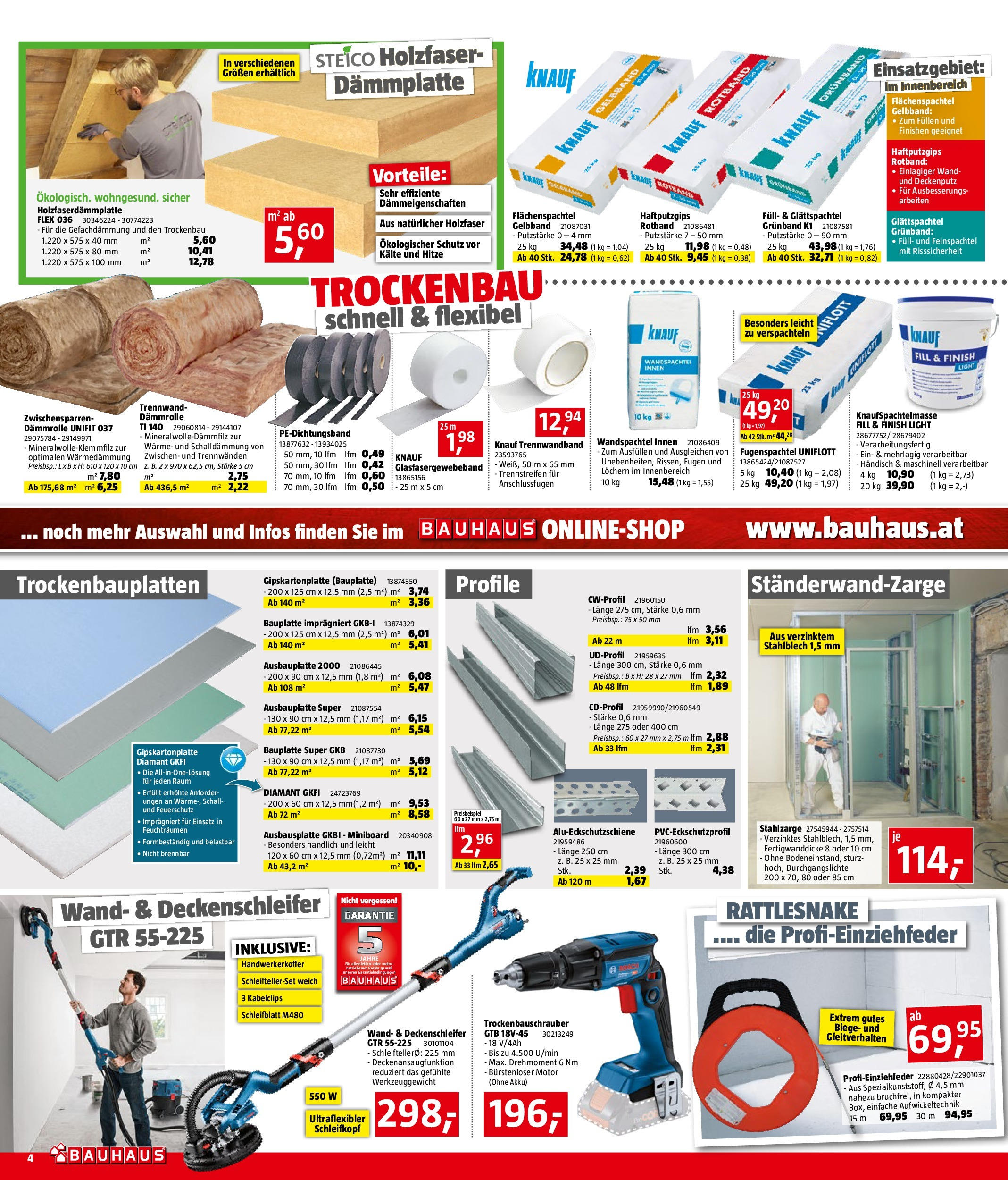 Bauhaus Prospekt aktuell von 05.08.2025 - Aktuelle Angebote | Seite: 4 | Produkte: Koffer
