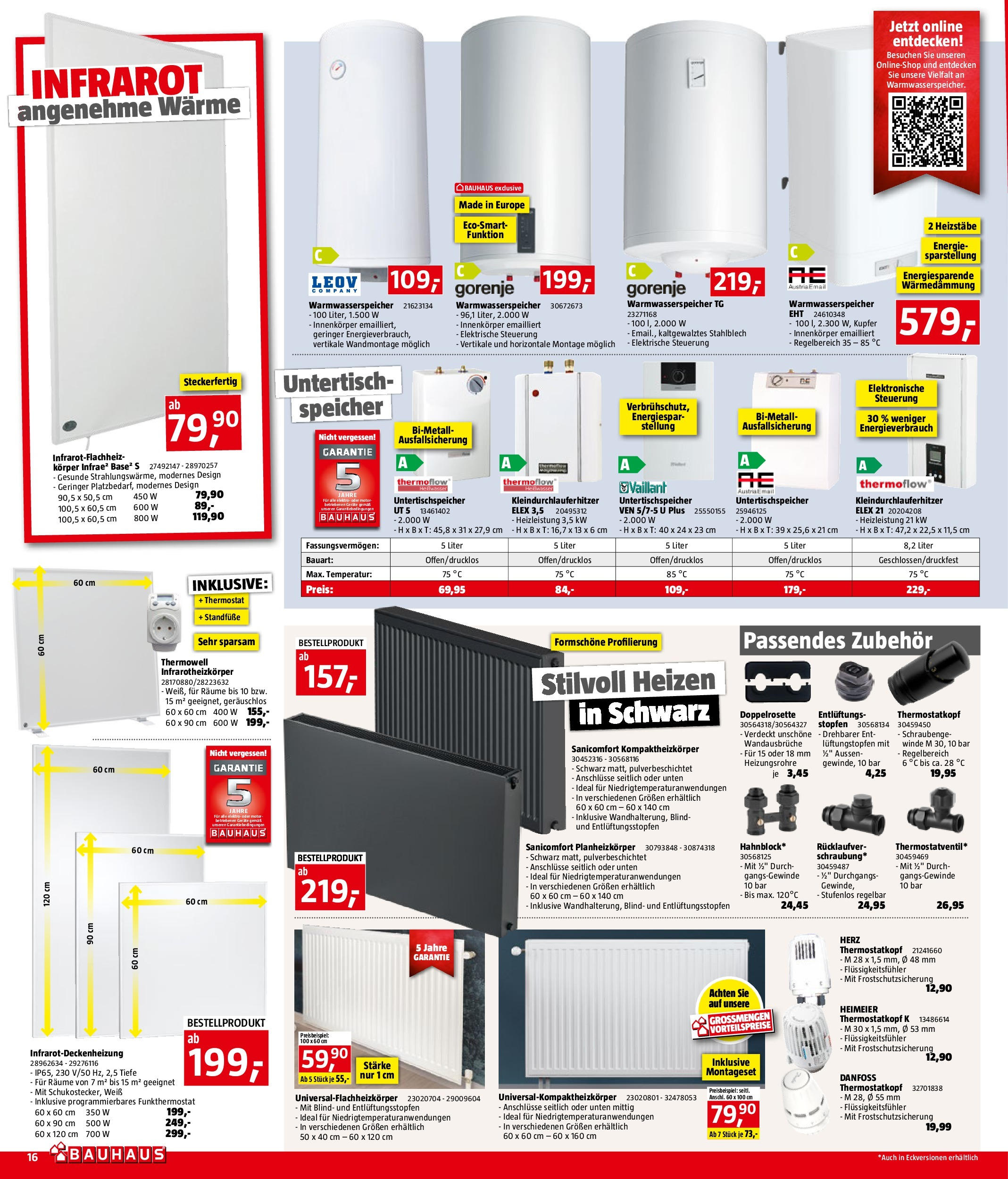 Bauhaus Prospekt aktuell von 05.08.2025 - Aktuelle Angebote | Seite: 16