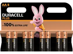 Duracell AA Plus Batterie, 8er Pack
