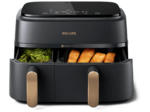 MediaMarkt Dornbirn Messepark Philips NA352/00 Heißluftfritteuse mit zwei Körben 9 l, 2750 Watt, Schwarz - bis 16.08.2025